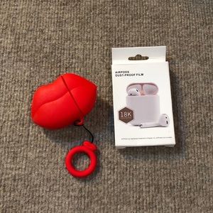Red Hot 👄 AirPods Set